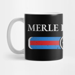 Graphic Merle Name Vintage Birthday Retro Gift Mug